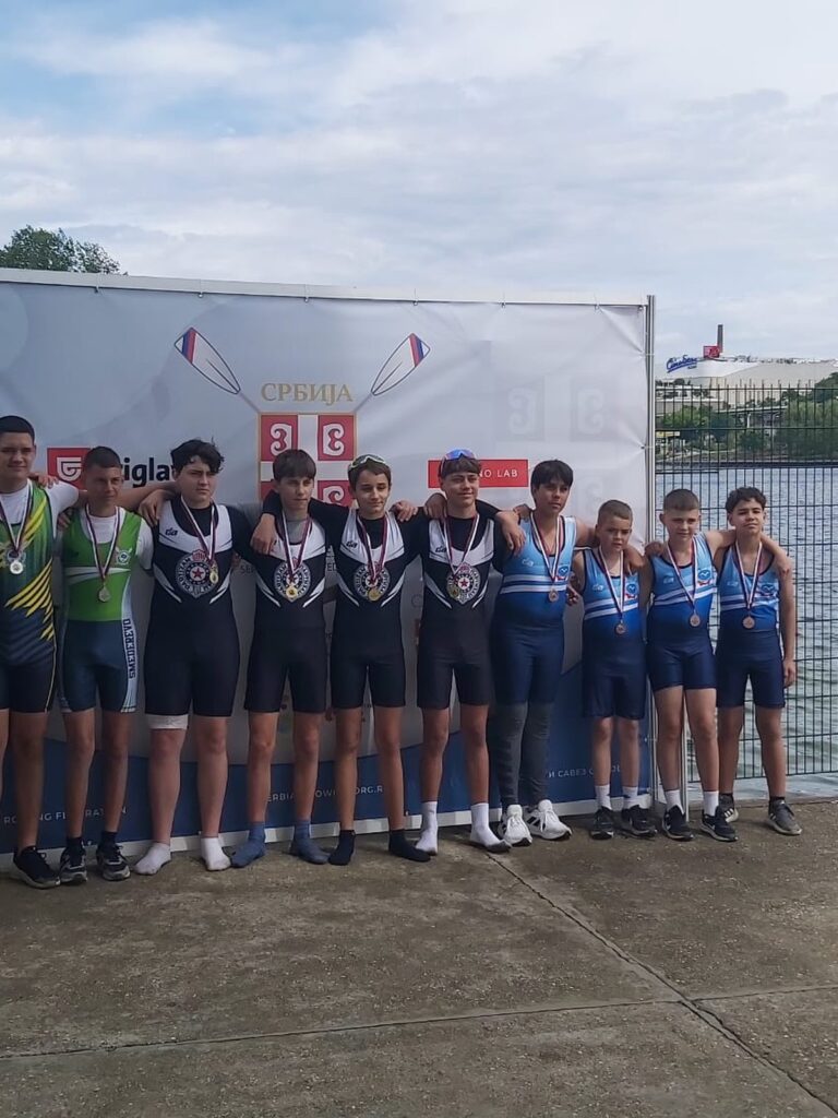 Veslači VK Galeb na II regati Kupa Srbije, Ada Ciganlija 2026